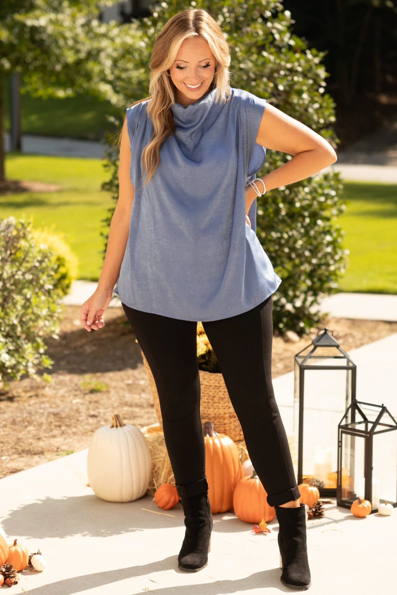 This Is For Us Blouse, Midnight Blue 5 This Is For Us Blouse, Midnight Blue - Image 3