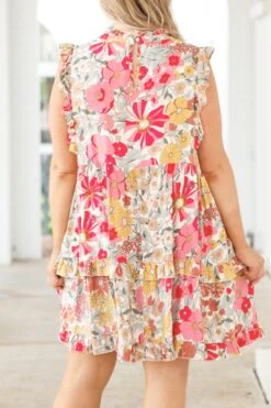 This Is Something Special Dress, Pink Multi -Chic Soul Store ThisIsSomethingSpecialDress PinkMulti 1