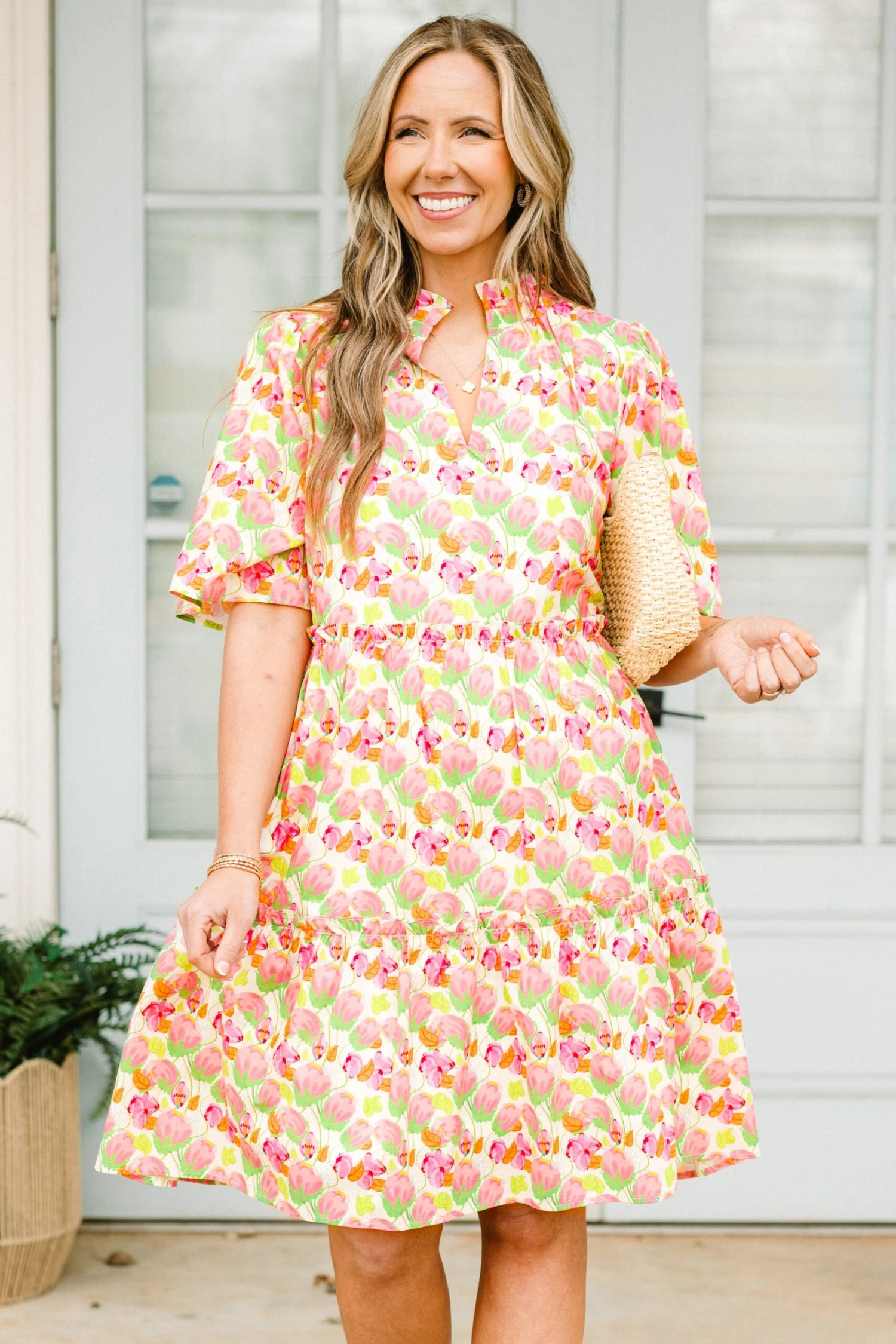 Through The Arbor Dress, Pink 3 Through The Arbor Dress, Pink