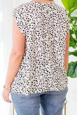 Time For A Chat Top, Ivory -Chic Soul Store TimeForAChatTop Ivory