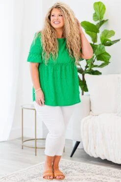 Time For A Treat Top, Kelly Green -Chic Soul Store TimeForATreatTop KellyGreen 5