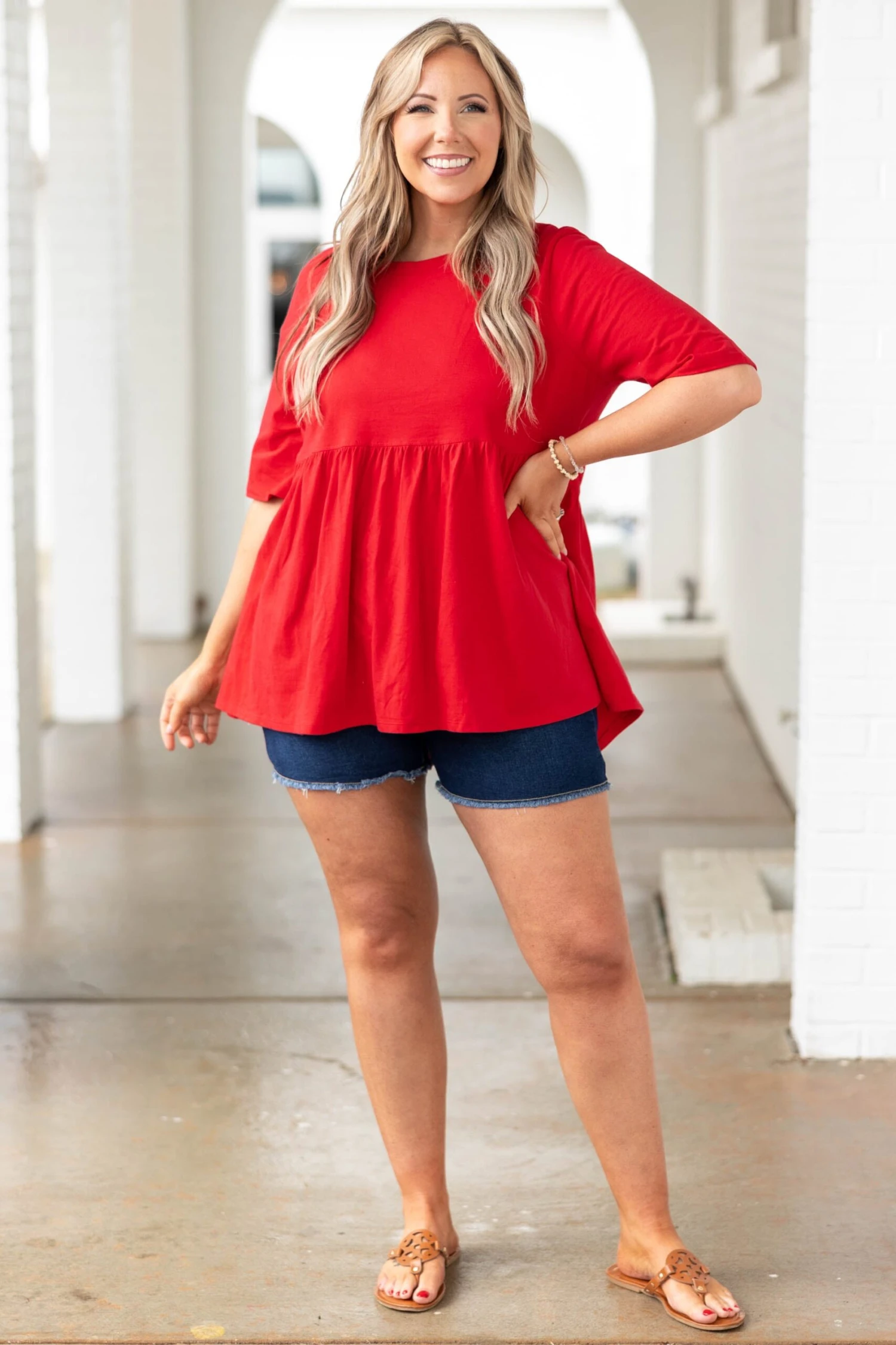 Time In The Sun Shorts, Dark Wash 4 Time In The Sun Shorts, Dark Wash - Image 2