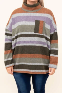 Time To Bolt Top, Olive -Chic Soul Store TimeToBoltTop Olive 0172