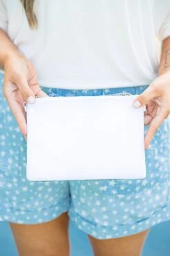 Time To Relax Purse, White -Chic Soul Store TimeToRelaxPurse White 2