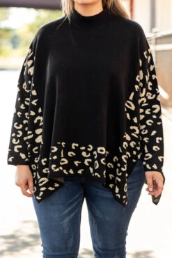 Time To Walk Away Sweater Tunic, Black 11 Time To Walk Away Sweater Tunic, Black -Chic Soul Store TimeToWalkAwaySweaterTunic Black 0057