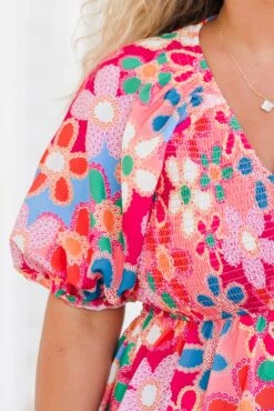 To Be Or Not To Be Top, Pink Multi -Chic Soul Store ToBeOrNotToBeTop PinkMulti 3