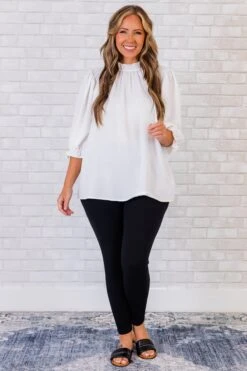 To Be True Leggings, Black -Chic Soul Store ToBeTrueLeggings Black 5 2