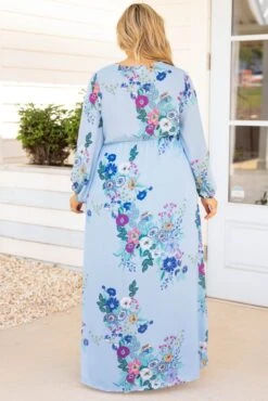 To Have And To Hold Maxi Dress, Light Blue -Chic Soul Store ToHaveAndToHoldMaxiDress LightBlue 9797