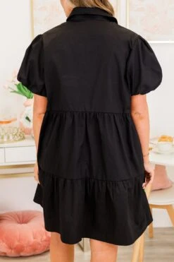 Toast To Glam Dress, Black -Chic Soul Store ToastToGlamDress Black