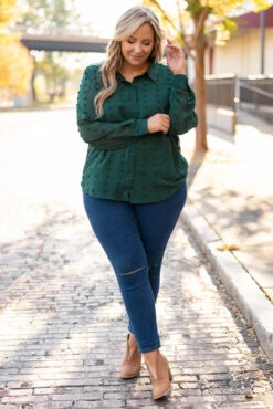 Today Was A Fairytale Top, Hunter Green 10 Today Was A Fairytale Top, Hunter Green -Chic Soul Store TodayWasAFairytaleTop HunterGreen 0171