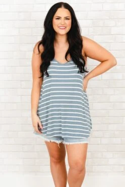 Toes In The Sand Tank, Blue