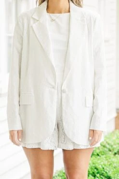 Toi Et Moi Blazer, Off-White 14 Toi Et Moi Blazer, Off-White -Chic Soul Store ToiEtMoiBlazer OffWhite 2