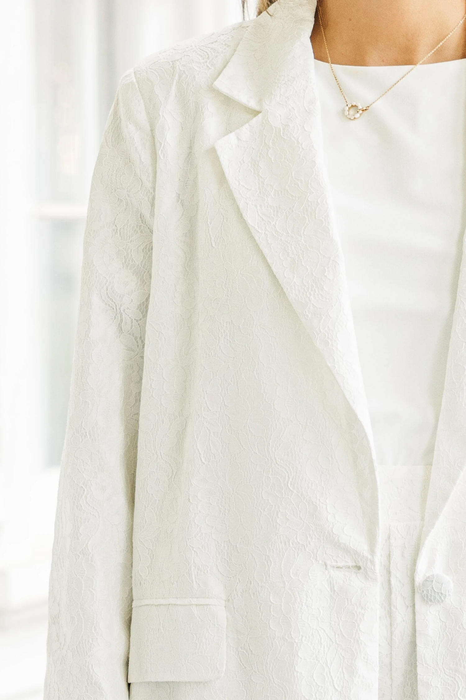 Toi Et Moi Blazer, Off-White 7 Toi Et Moi Blazer, Off-White - Image 5