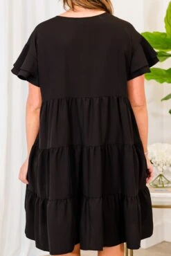 Too Fun For You Dress, Black -Chic Soul Store TooFunForYouDress Black 2