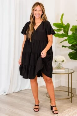 Too Fun For You Dress, Black -Chic Soul Store TooFunForYouDress Black 5