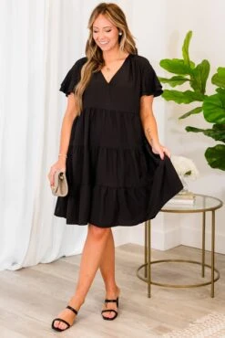 Too Fun For You Dress, Black -Chic Soul Store TooFunForYouDress Black 6