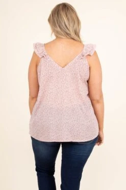 Total Sweetheart Top, Pink -Chic Soul Store TotalSweetheartTop Pink 9982