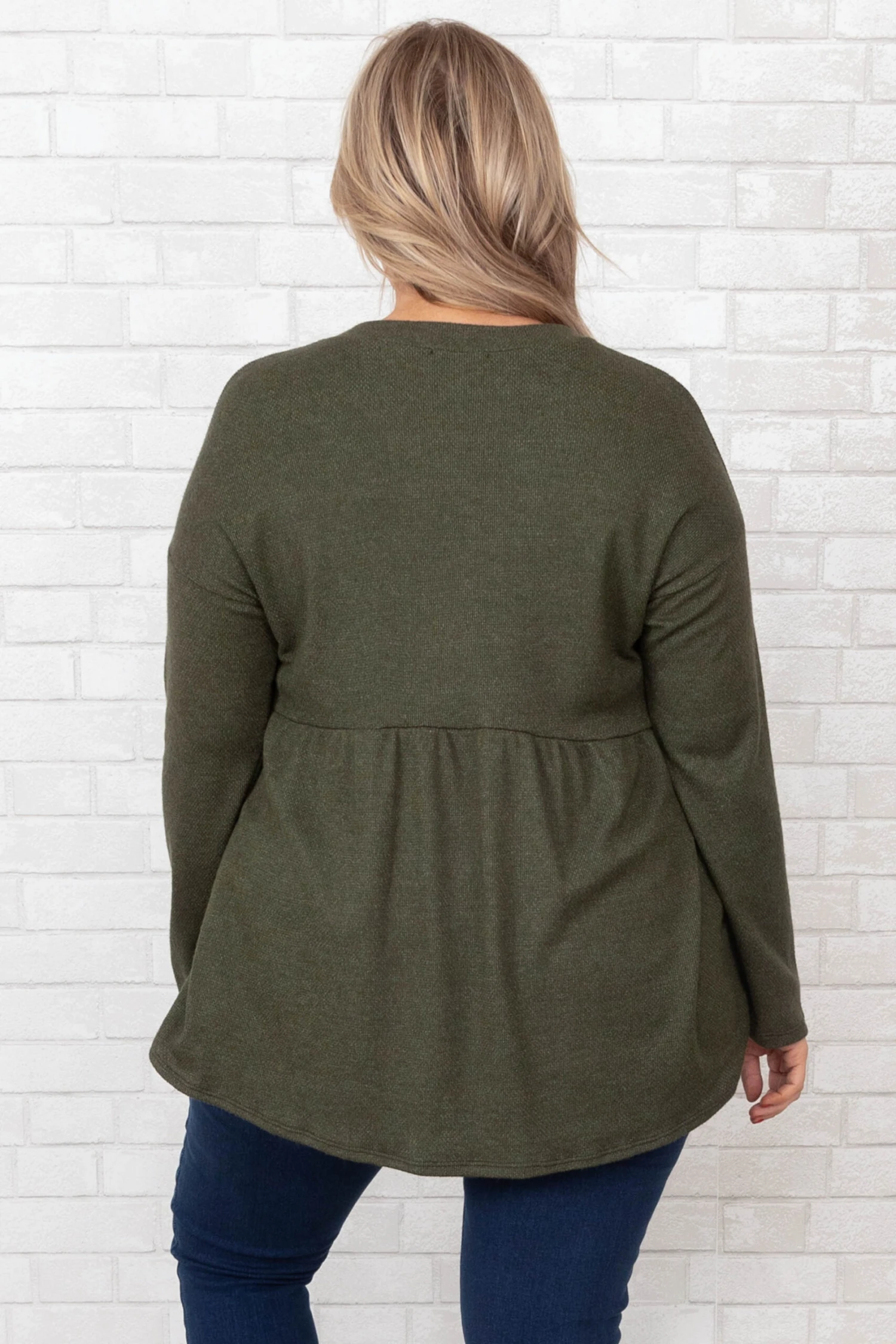 Train To The City Sweater, Olive 7 Train To The City Sweater, Olive - Image 5