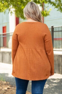 Train To The City Sweater, Orange -Chic Soul Store TrainToTheCitySweater Orange 0081