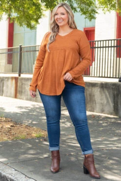 Train To The City Sweater, Orange -Chic Soul Store TrainToTheCitySweater Orange 0086