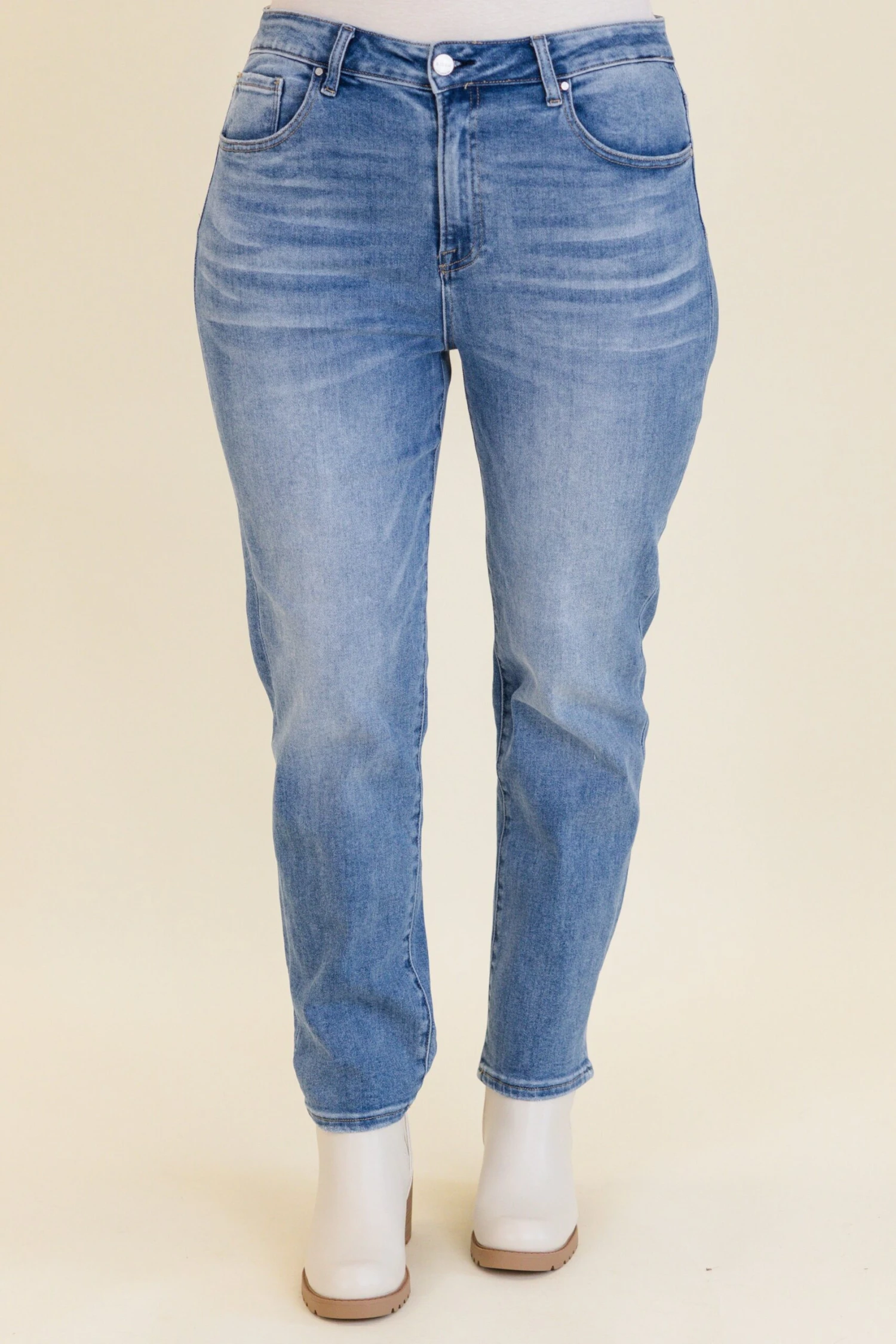 Treat You Better Jeans, Medium Wash 4 Treat You Better Jeans, Medium Wash - Image 2