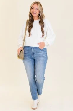 Treat You Better Jeans, Medium Wash 13 Treat You Better Jeans, Medium Wash -Chic Soul Store TreatYouBetterJeans MediumWash 6