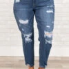 Trust In Our Love Jeans, Medium Wash 2 Trust In Our Love Jeans, Medium Wash -Chic Soul Store TrustInOurLoveJeans MediumWash 0030