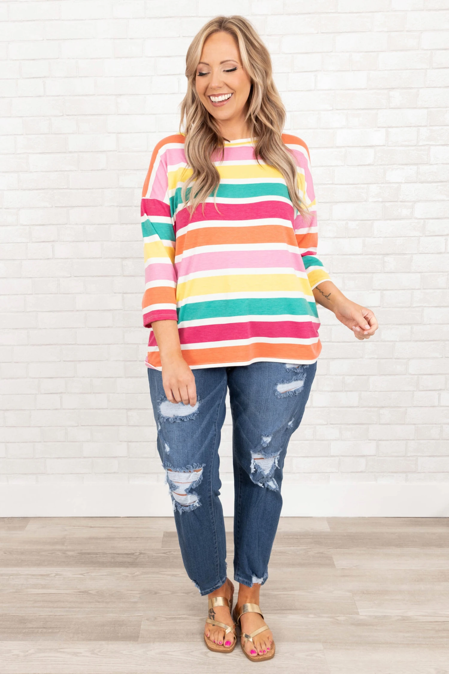 Trust In Our Love Jeans, Medium Wash 6 Trust In Our Love Jeans, Medium Wash - Image 4