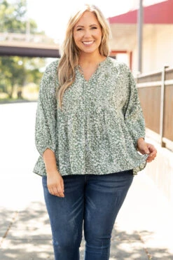 Trust The Process Top, Green