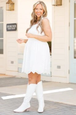 Trust Who I Am Dress, Ivory -Chic Soul Store TrustWhoIAmDress Ivory 17