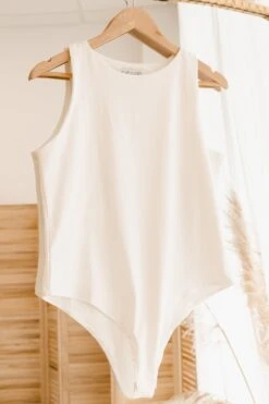 Trying New Things Bodysuit, Off White -Chic Soul Store TryingNewThingsBodysuit OffWhite 1