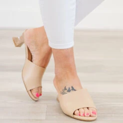 Turn The Lights Back On Heels, Nude -Chic Soul Store TurnTheLightsBackOnHeel Nude 7