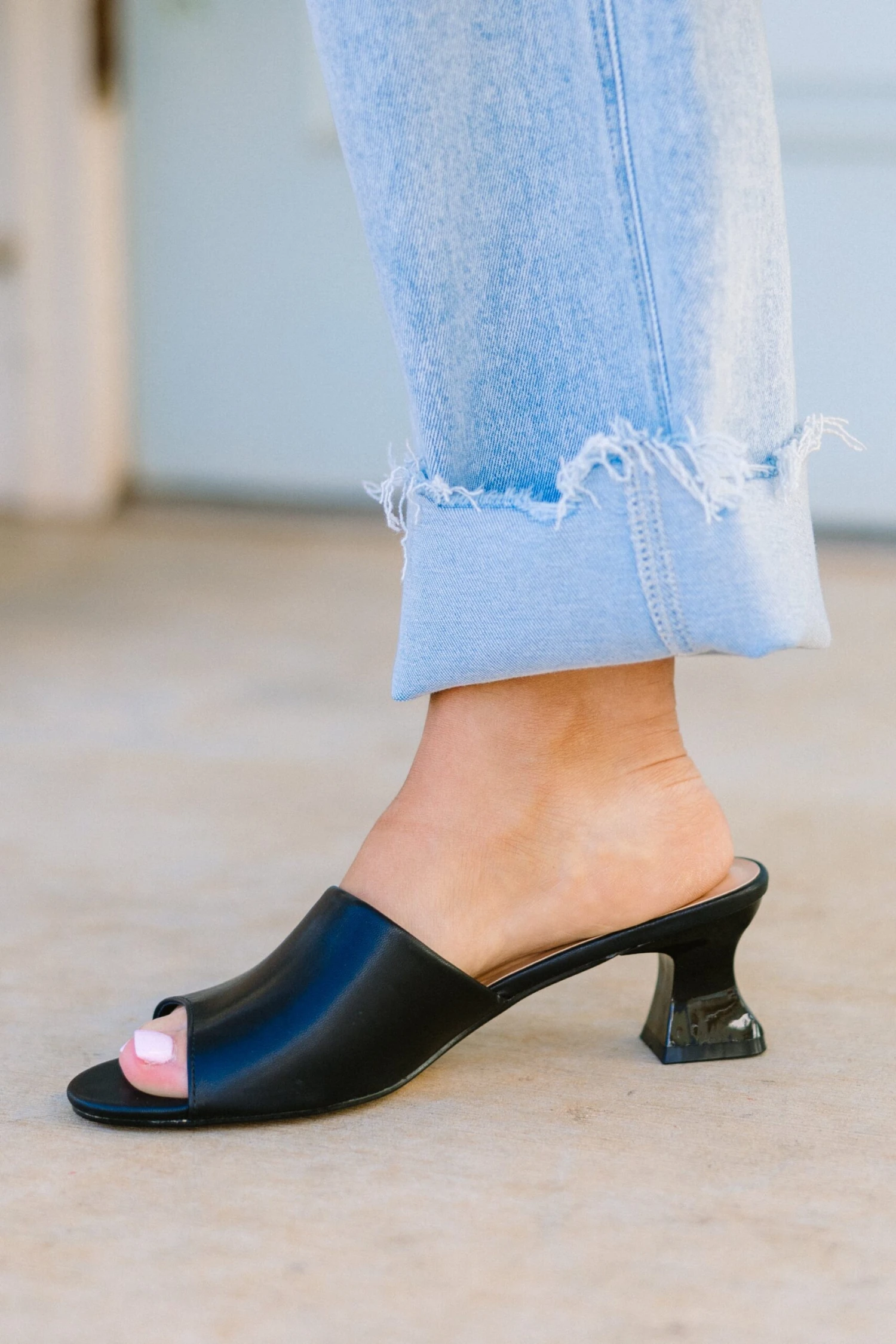 Turn The Lights Back On Heels, Black 5 Turn The Lights Back On Heels, Black - Image 3