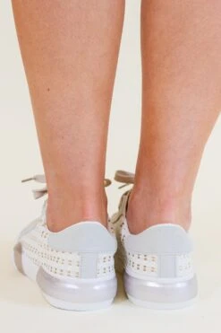 Twinkle Toes Sneakers, Cream Gold 13 Twinkle Toes Sneakers, Cream Gold -Chic Soul Store TwinkleToesSneakers CreamGold 5