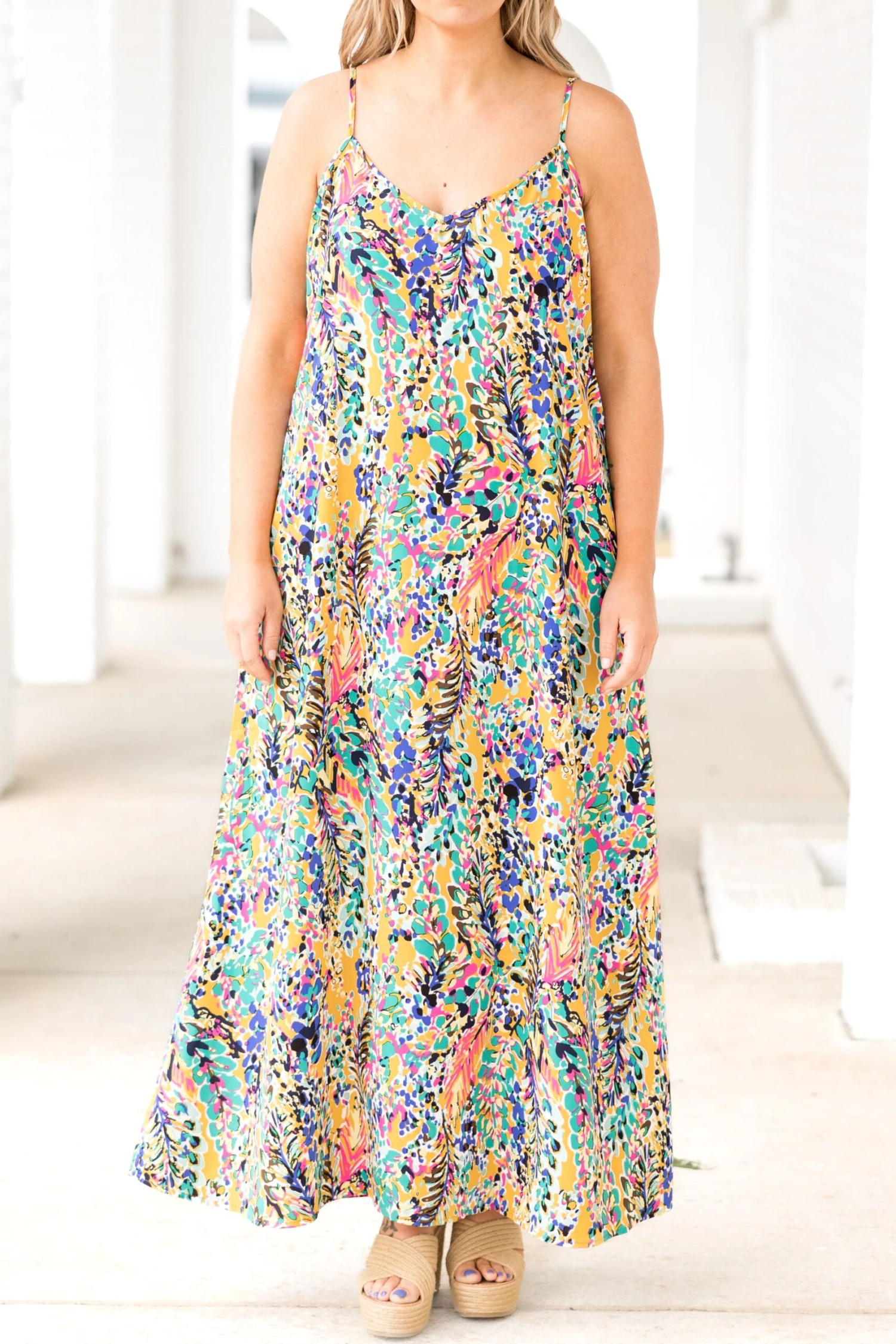 Twirling For You Dress, Mustard 6 Twirling For You Dress, Mustard - Image 4