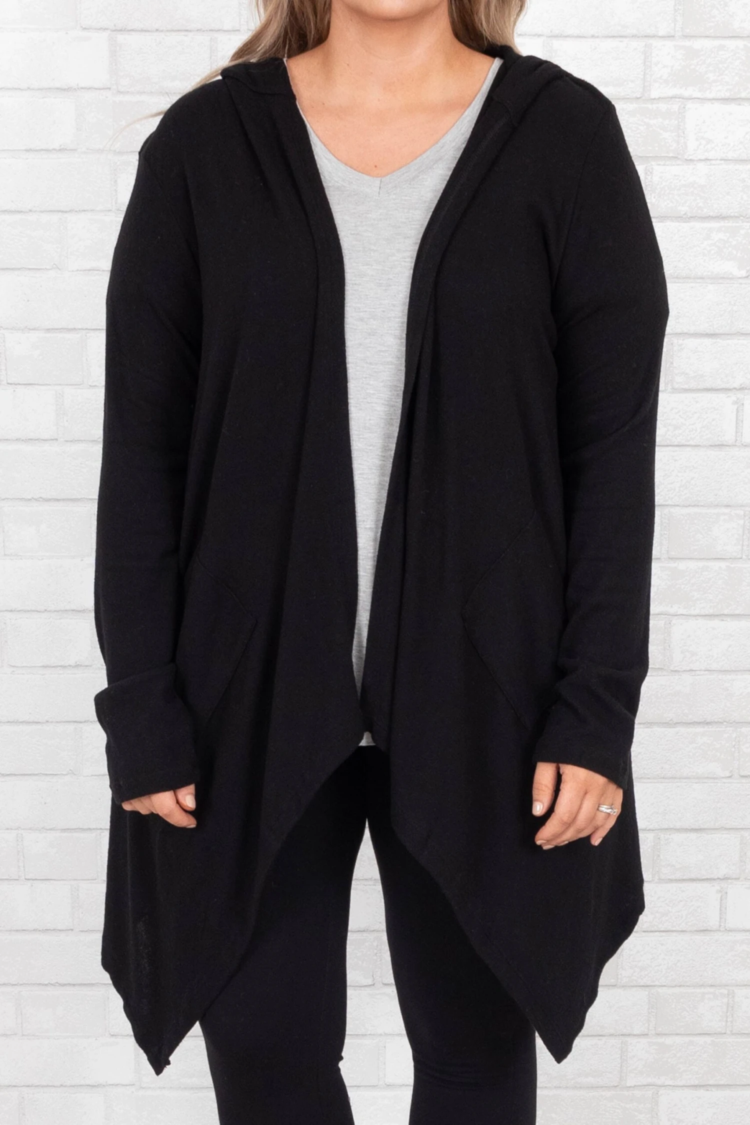 Two Sides To The Story Cardigan, Black 6 Two Sides To The Story Cardigan, Black - Image 4