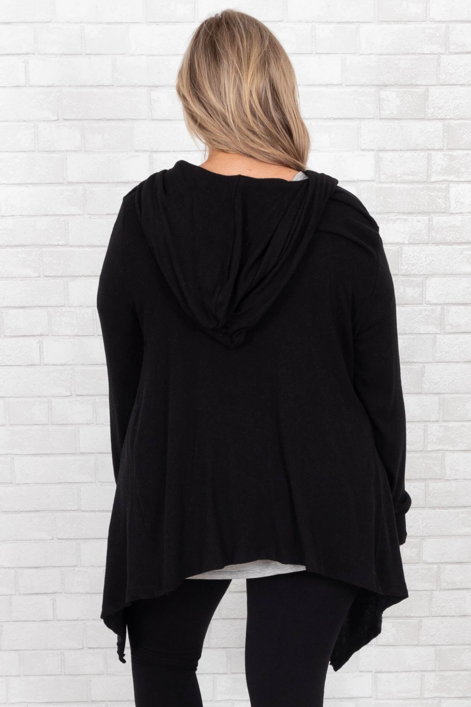 Two Sides To The Story Cardigan, Black 7 Two Sides To The Story Cardigan, Black - Image 5