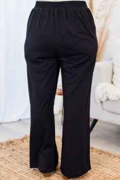 Two Steps Ahead Pants, Black -Chic Soul Store TwoStepsAheadPants Black