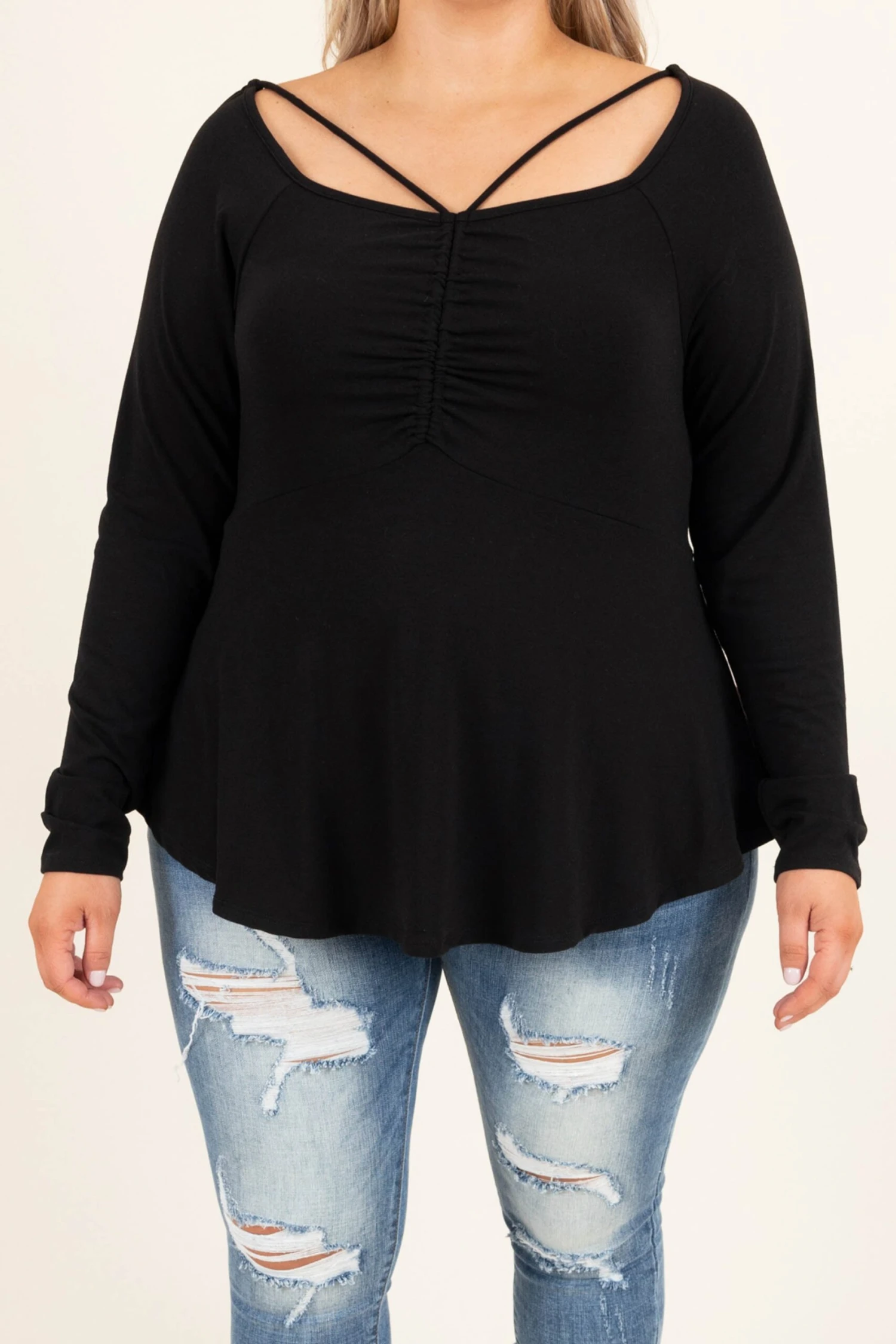 Tybee Breeze Top, Black 6 Tybee Breeze Top, Black - Image 4