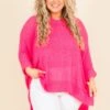Undeniably In Love Sweater, Hot Pink -Chic Soul Store UndeniablyInLoveSweater HotPink 3