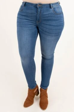 Under Loving Stars Jeans, Medium Wash -Chic Soul Store UnderLovingStarsJeans MediumWash 5493