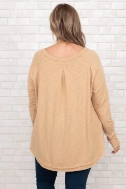 Underneath It All Top, Taupe -Chic Soul Store UnderneathItAllTop Taupe 9892