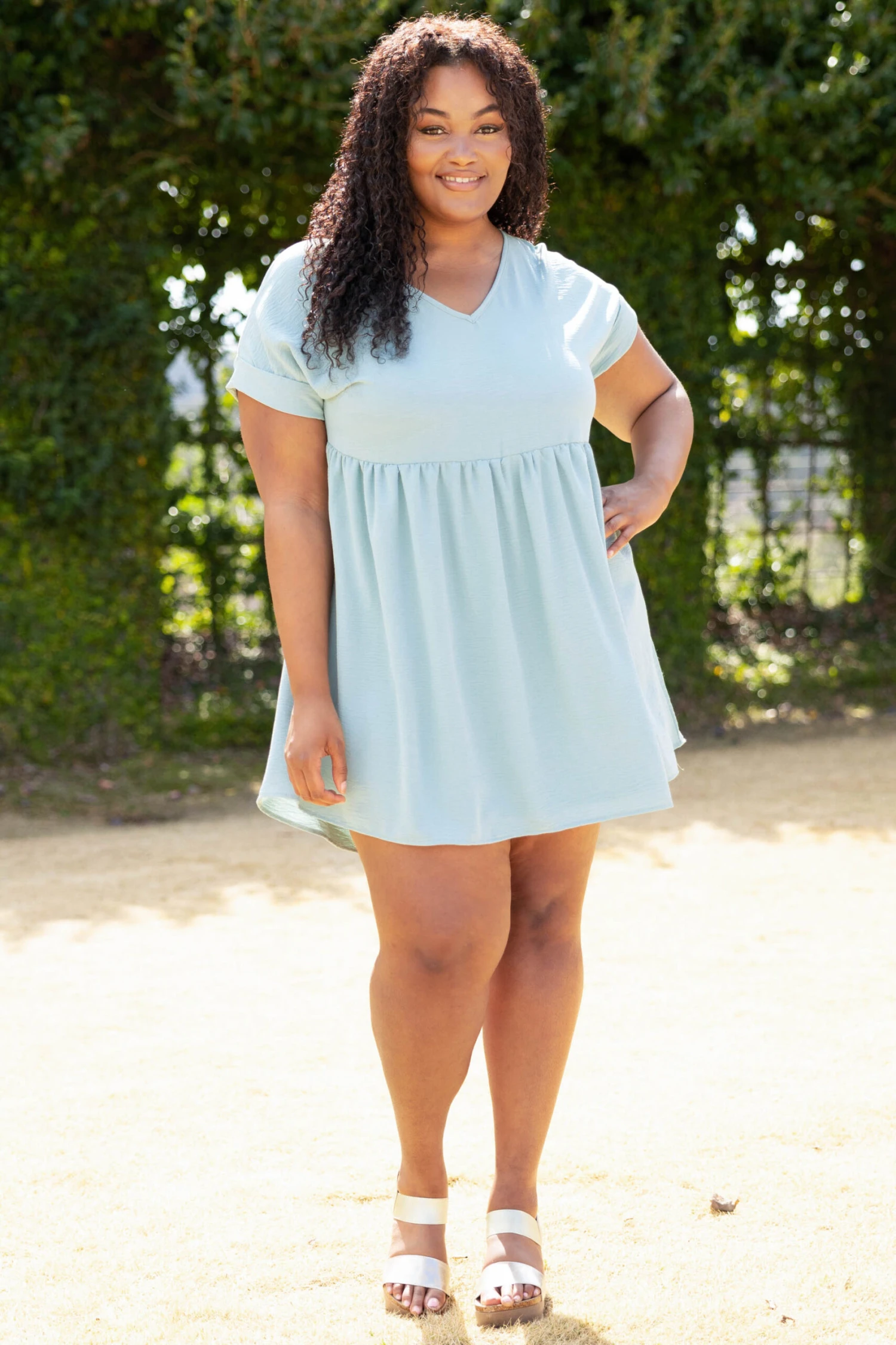 Unexpected Chance Dress, Aloe 4 Unexpected Chance Dress, Aloe - Image 2