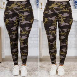 Wild Blend Leggings, Camo