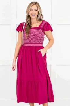 If You Cared Enough Dress, Wildberry