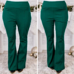 Deep Dive Flare Pants, Hunter Green