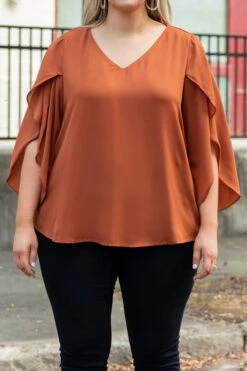 Unwritten Top, Rust 11 Unwritten Top, Rust -Chic Soul Store UnwrittenTop Rust 2