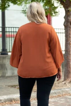 Unwritten Top, Rust 12 Unwritten Top, Rust -Chic Soul Store UnwrittenTop Rust