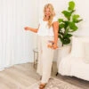 Vacay All Day Pants, Oatmeal 1 Vacay All Day Pants, Oatmeal -Chic Soul Store VacayAllDayPants Oatmeal 7