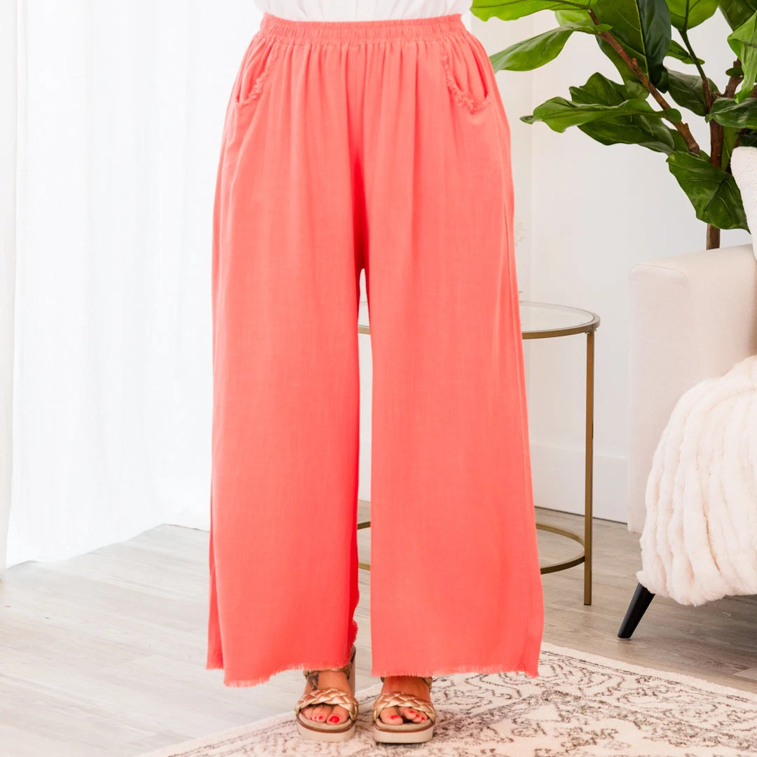 Vacay All Day Pants, Orange 3 Vacay All Day Pants, Orange